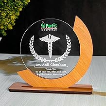 Name Engrave Customized Trophy Table Top -Gifts for Doctor