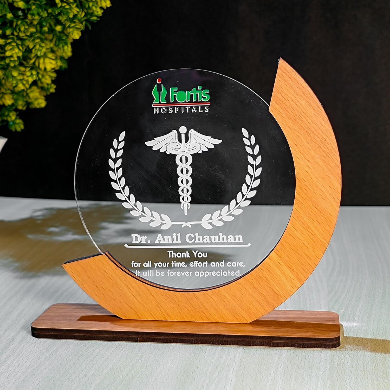 BnC Gifts Name Engrave Customized Trophy Table Top -Gifts for Doctor-picture-21