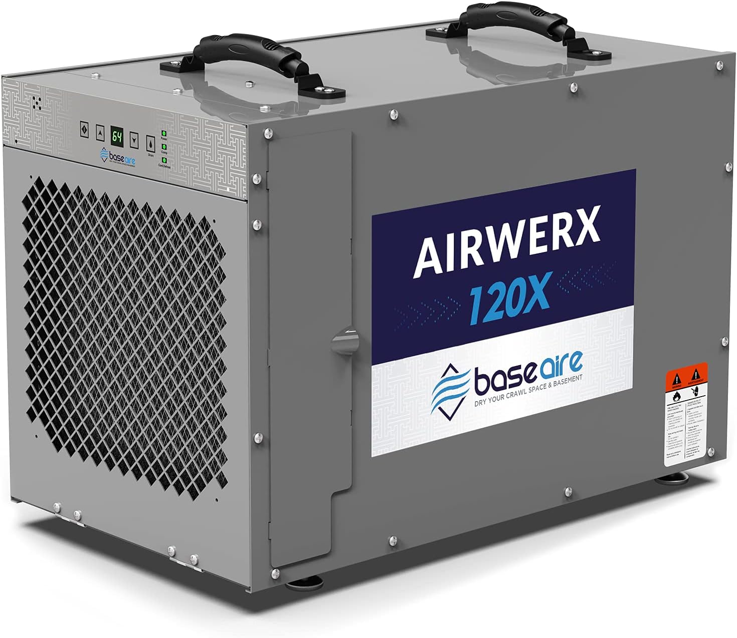 Buу 1 gеt 1 BASEAIRE 235 Pints Crawl Space Commercial Dehumidifier with Pump, AirWerx120X Whole Homes Dehumidifier for Basements, up to 3,300 sq. ft. 5 Years Warranty, cETL, Water Damage Storage Buу 1 gеt 1 BASEAIRE 235 Pints Crawl Space Commercial Dehumidifier with Pump, AirWerx120X Whole Homes Dehumidifier for Basements, up to 3,300 sq. ft. 5 Years Warranty, cETL, Water Damage Storage