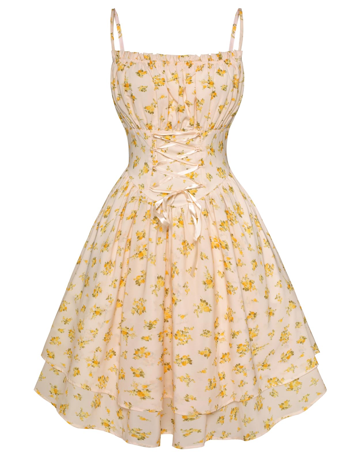 Robe d'été sans manches fluide à imprimé floral de créateur - 8