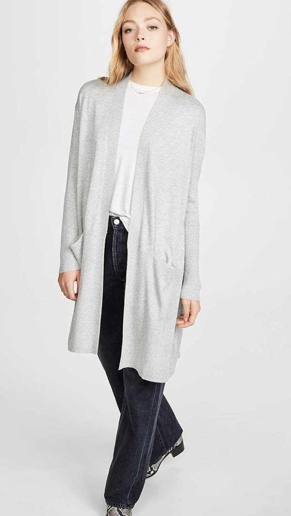 Splendid Retreat Cashmere Blend Cardigan Light Heather Grey XS (Women's 0-2) by Splendid - Used condition - Image 2