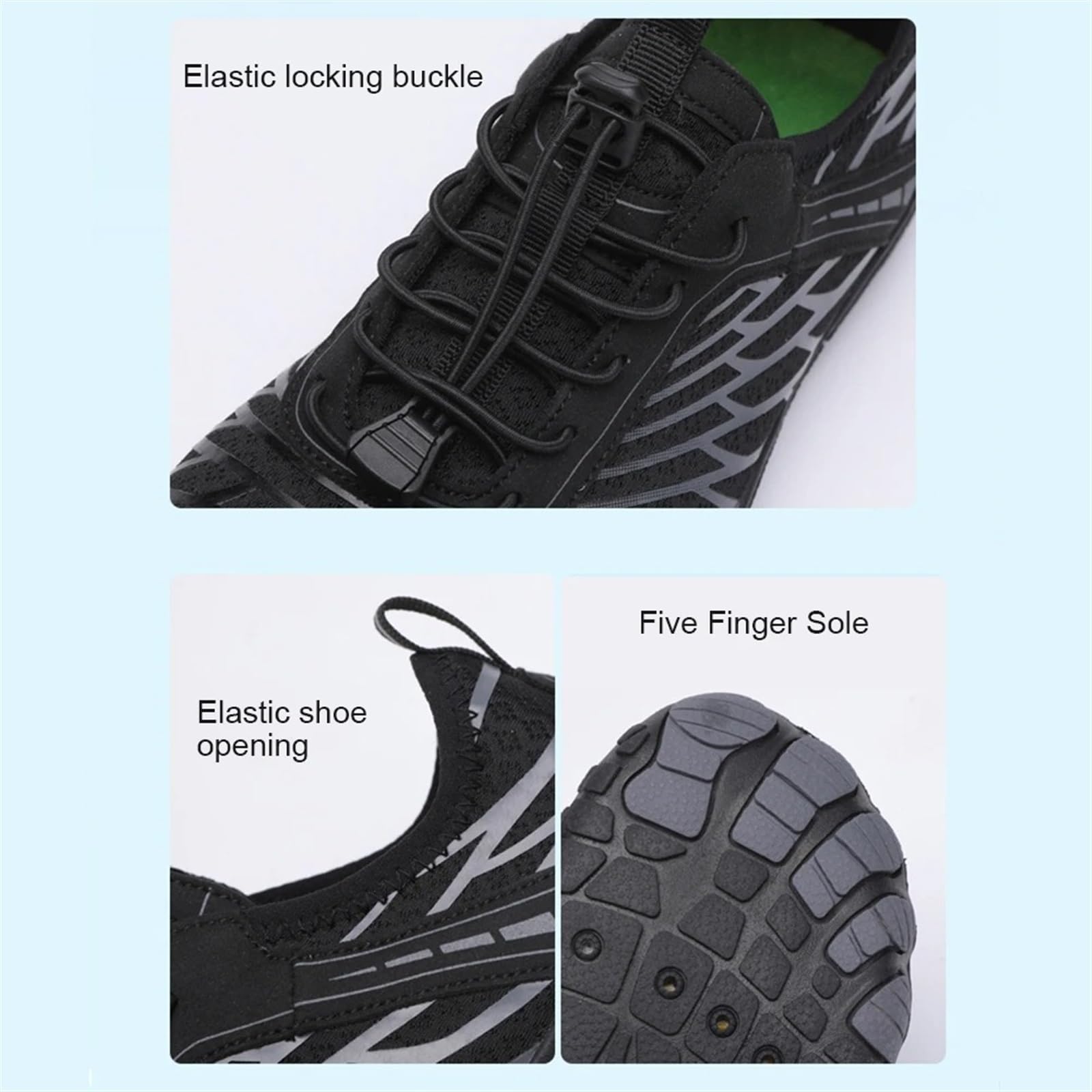 Zapatos De Agua De Secado Rápido For Hombre Y Mujer Suela Suave Playa Al Aire Libre Kayak Surf Escalada Senderismo Zapatilla For Bucear Zapatos Acuáticos