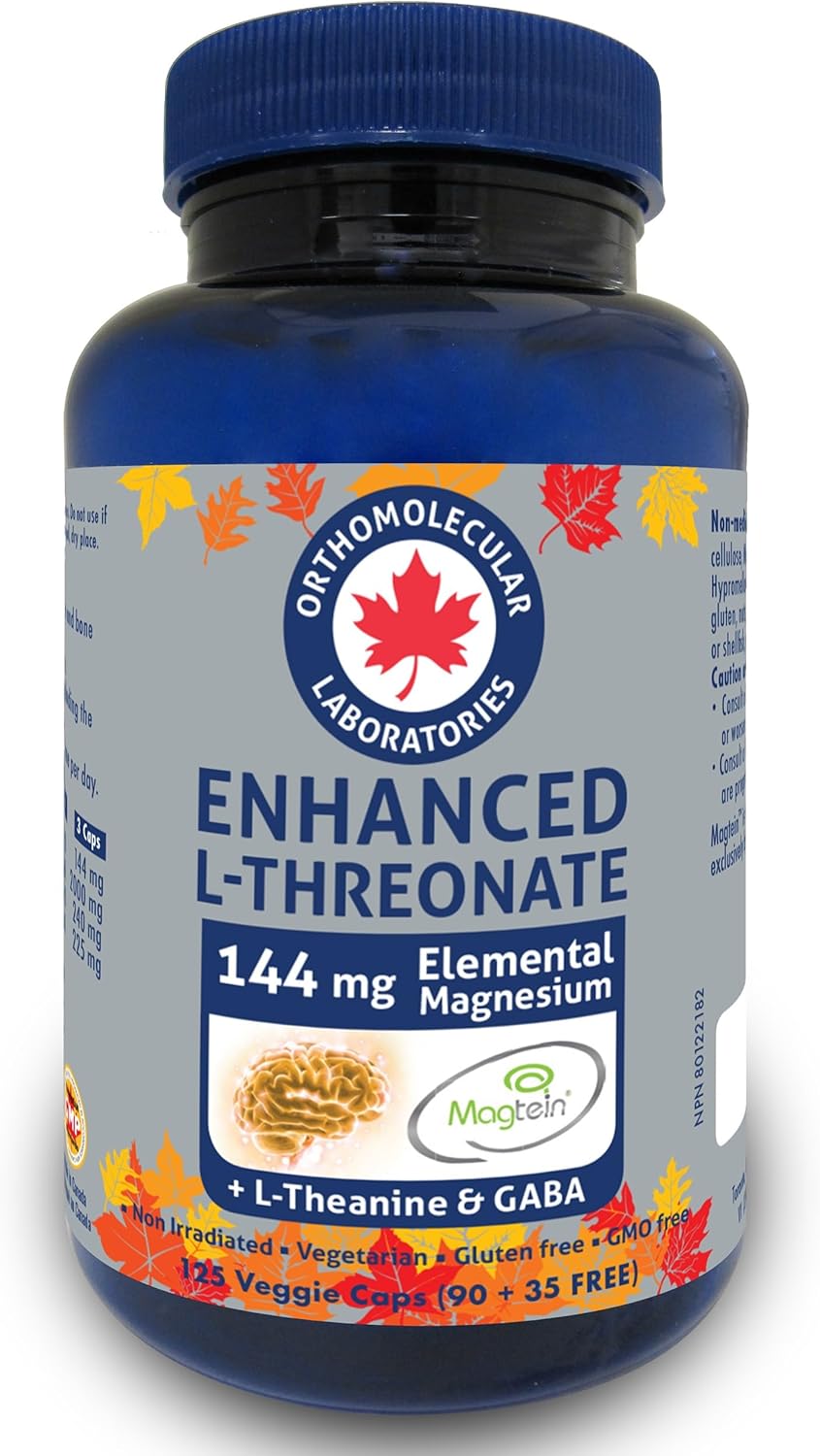 Orthomolecular Laboratories Enhanced Magtein Magnesium LThreonate