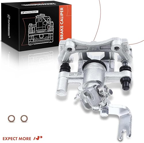 Miniatura 8 de A-Premium Conjunto de pinza de freno de disco trasero con soporte compatible con modelos seleccionados de Mazda - Miata 1994-1997, 1999-2005, L4