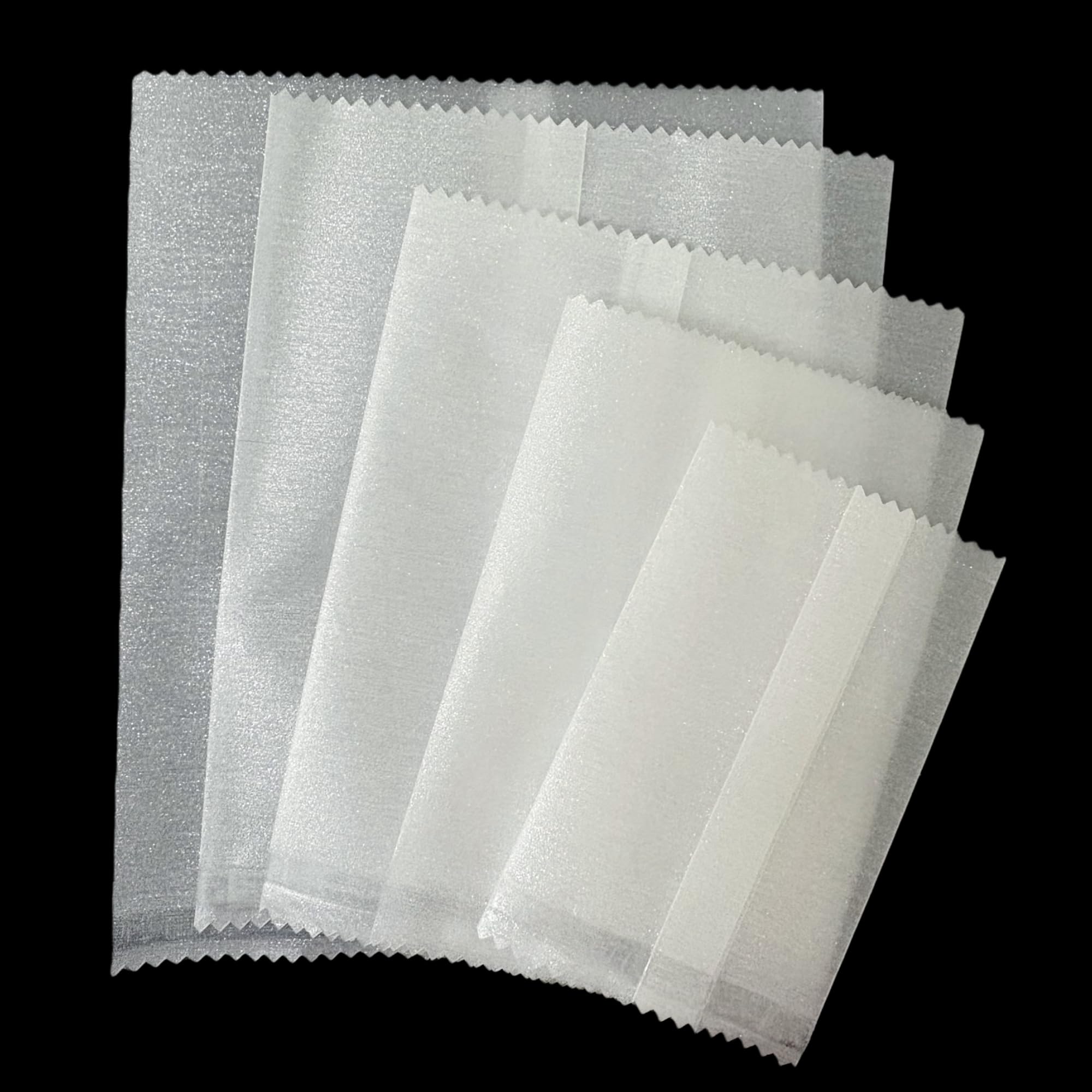 Lot de 100 sacs à biscuits individuels en cellophane transparent mat pour caramels, chocolats, desserts, collations, cadeaux de fête (5,5 x 8,5 cm)