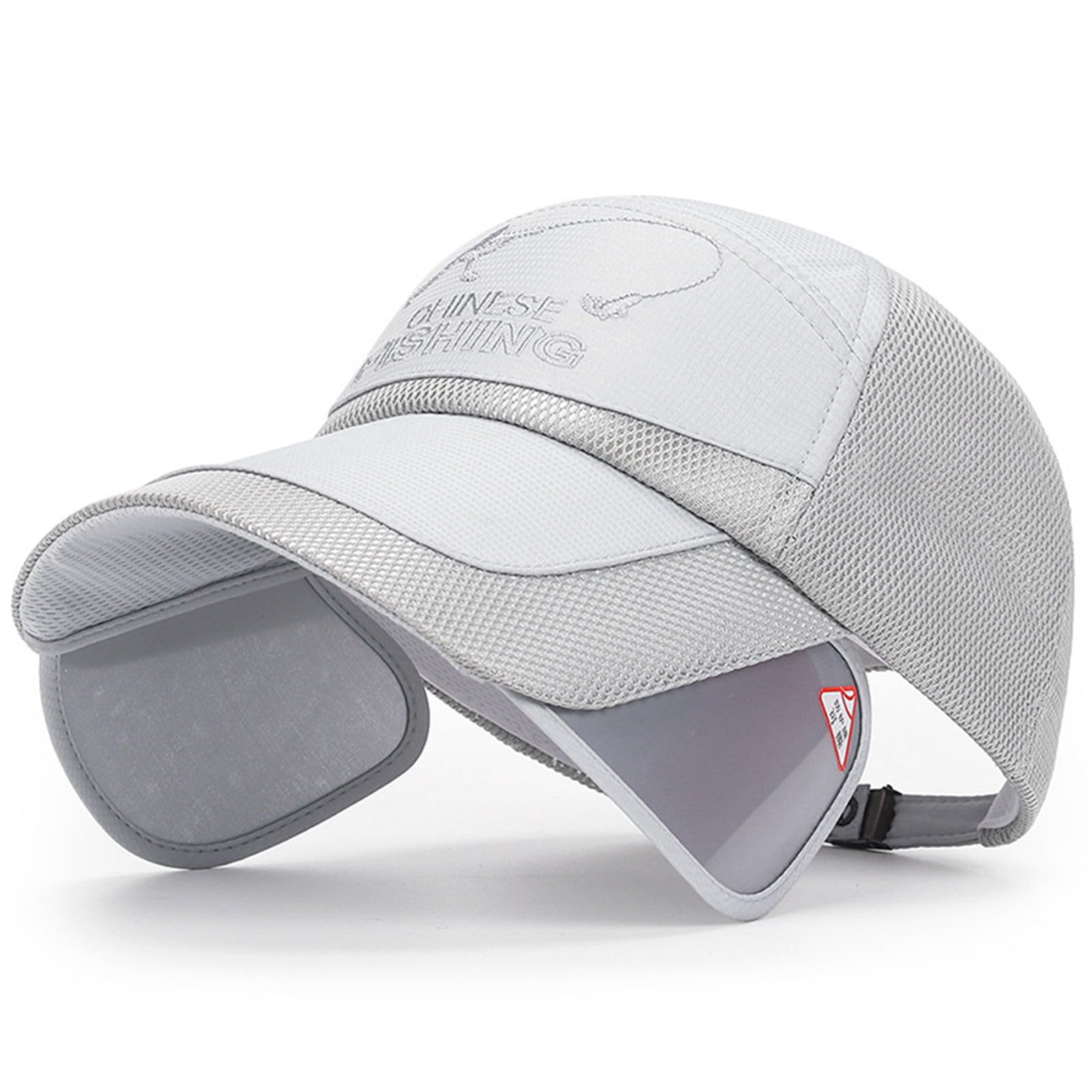 CAZSTYK Sun Protections Hat for Men and Women Extended Brim Baseball Caps Breathable Hat for Outdoor Hiking Fishing Protections Fishing Baseball Caps