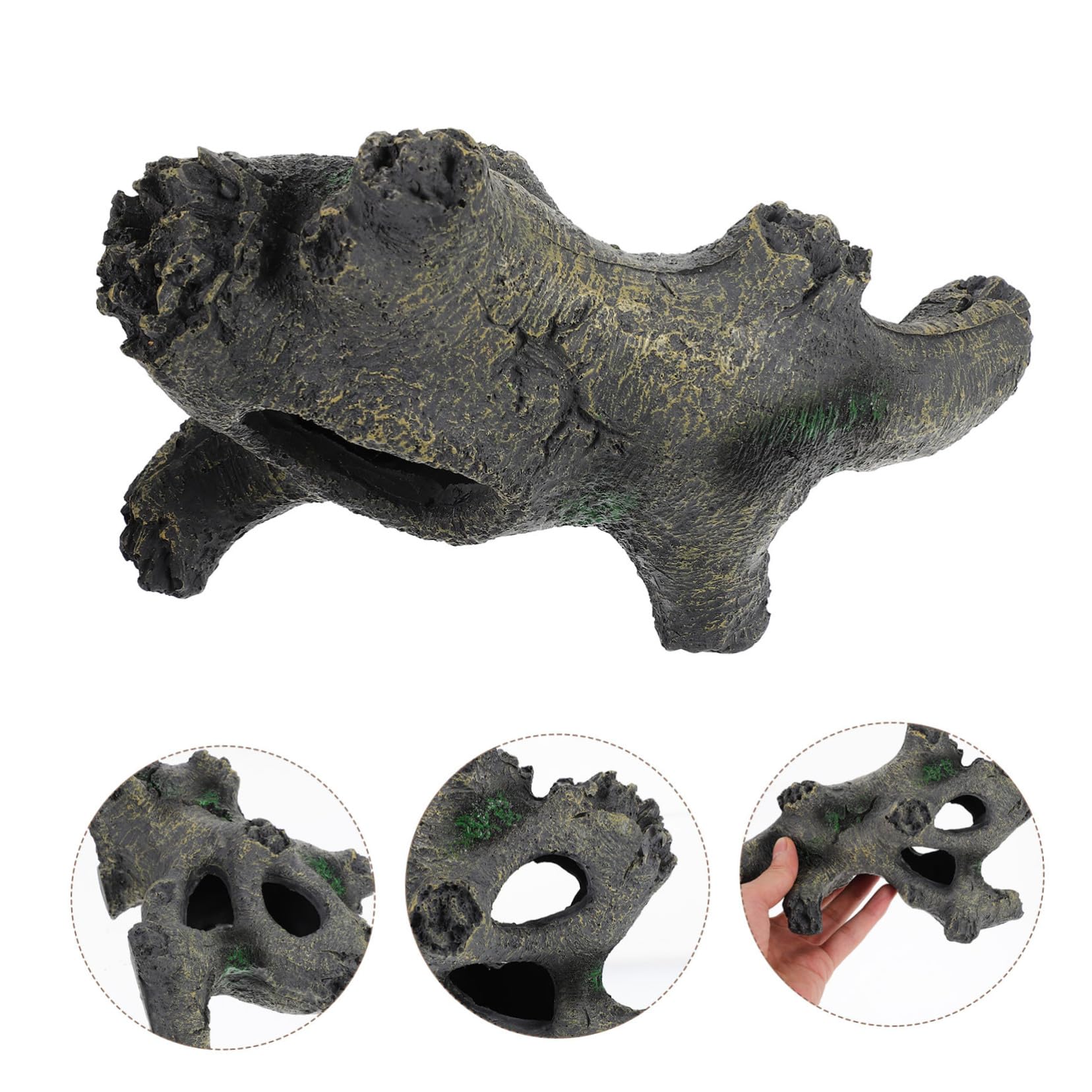Escondite de Reptiles de Resina Forma de Cueva para Tortuga