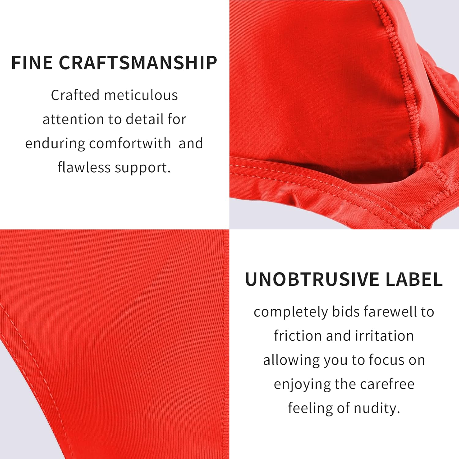 Men's Thong Bikini Underwear, Men's Sexy G-String T-Back Underwear Low Rise - Image 3