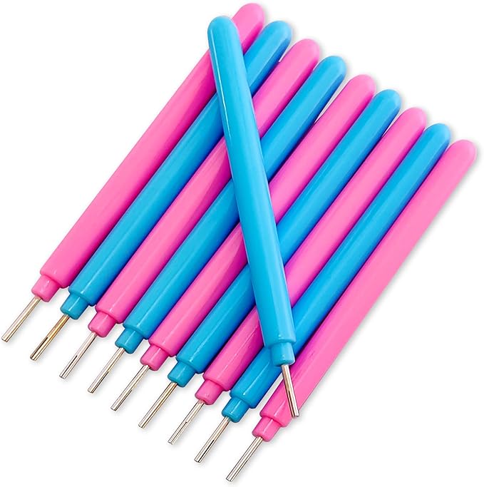 TOYVENTURES 10 Pcs Quilling Paper Pens, Paper Quilling Kits Quilling