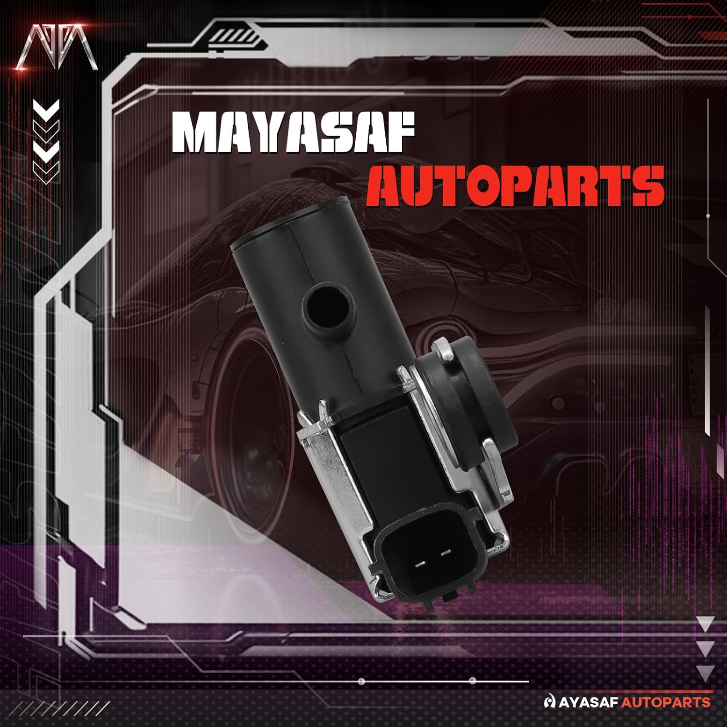 MAYASAF 911-509 Vapor Canister Purge Solenoid Valve fits for Nissan Altima 2007-2017/GT-R/Maxima/Murano/NP300 Frontier/Pathfinder/Quest/Rogue/Rogue Select/Sentra, for INFINITI FX50/JX35/QX60/QX70