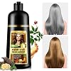 Hair Dye Shampoo 3 in 1,500 ml Hair Dye Shampoo Hair Coloring for Gray Hair Color Shampoo Instant Hair Shampoo for Men Women Brown