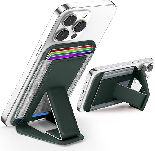 ExtreLife Soporte magnético para billetera (verde+gris)