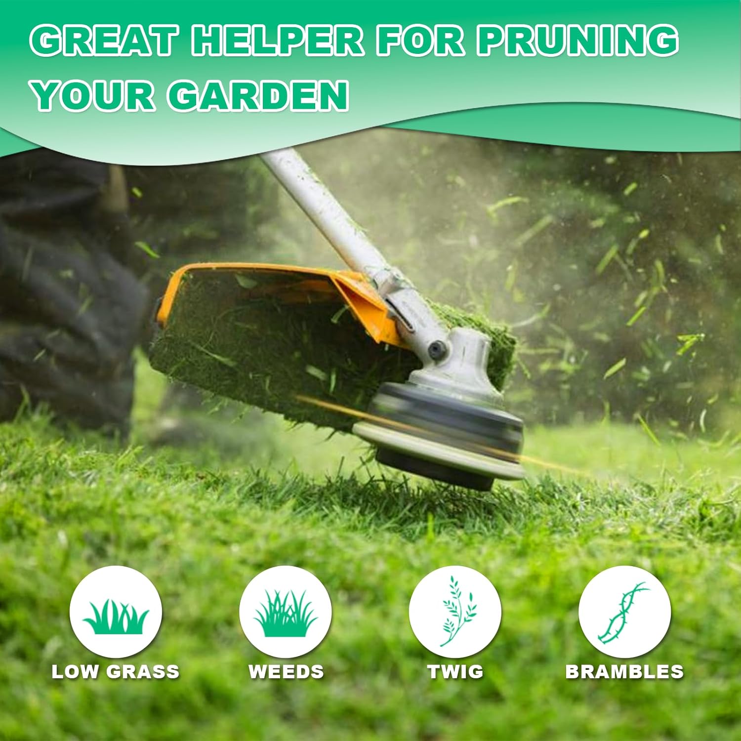 155 Trimmer Line Heavy Duty Commercial Grade Round 0.155 Inch String Trimmer Line,Weed Eater String .155Inch-302Ft-3Lb Fits Most of String Trimmer(155" 3LB Round)