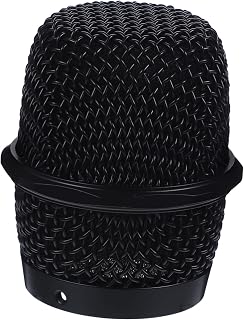 VICASKY Microphone Power Head Replacement Ball Heads Microphone Head Replacement Microphone Accessories Wireless Microphone Replacement Grill Grates Metal Mesh Heads Durable Grid For