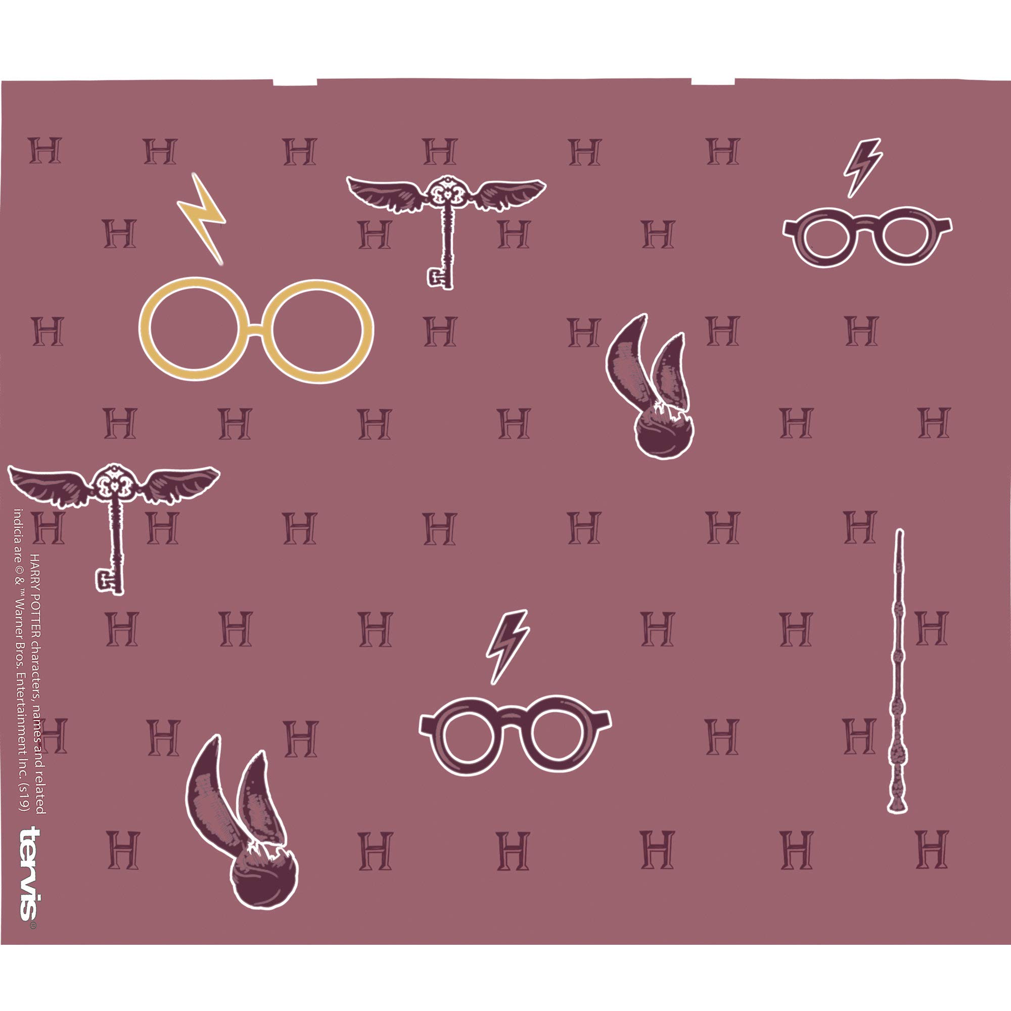 Amazon.com | Tervis Harry Potter - Maroon and Gold Glasses Made in USA  Double Walled Insulated Tumbler Travel Cup Keeps Drinks Cold & Hot, 24oz  Water Bottle, Classic: Tumblers & Water Glasses