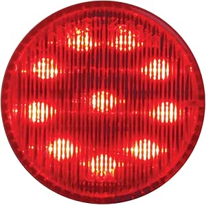 GG Grand General 76583 LED Marker Light – 5,1 Cm, Rot/klar, 7 LEDs, Versiegelt, DOT-konform