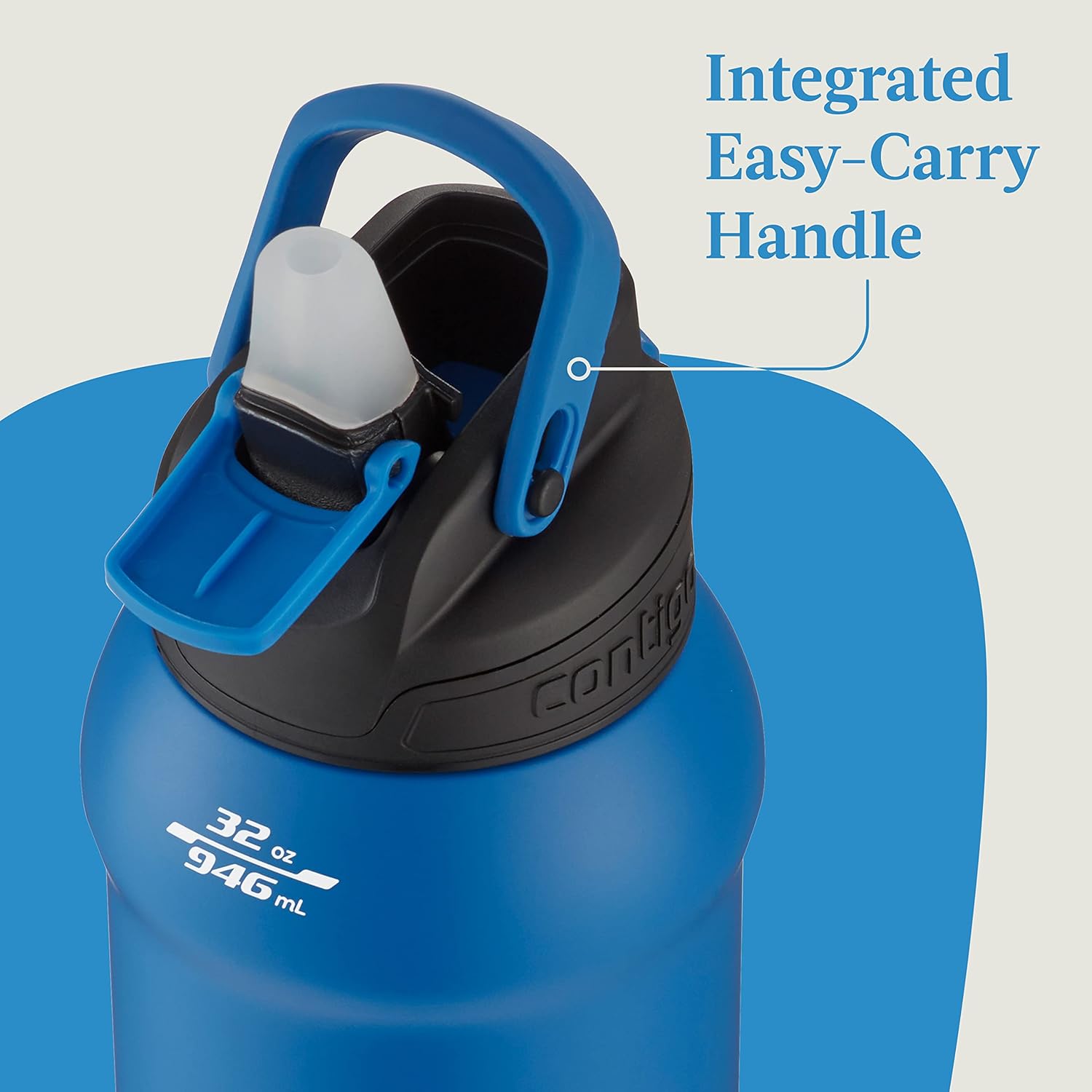 Contigo Fit Autospout Water Bottle, 32oz, AMP