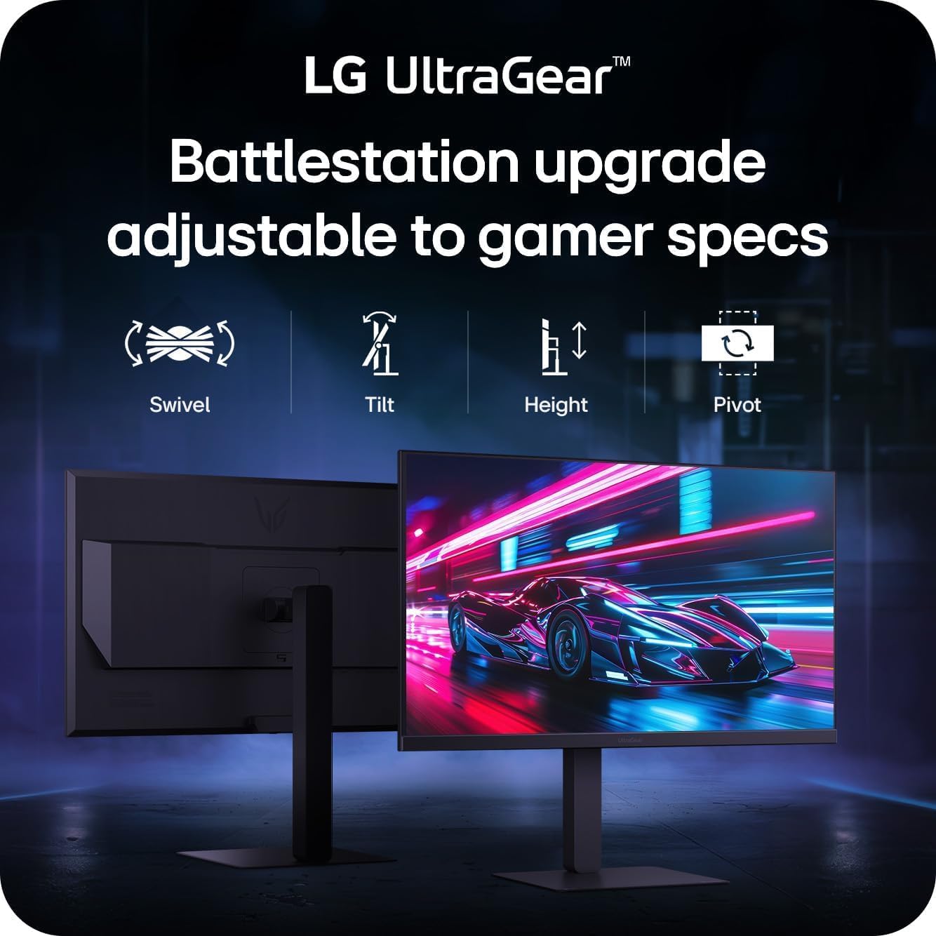 27" Ultragear G6 QHD Gaming Monitor | 300Hz, 1ms (GtG) | DCI-P3 95%, VESA DisplayHDR 400 | USB-C (PD 15W), HDMI 2.1 | NVIDIA G-SYNC Compatible AMD FreeSync Premium (300Hz | 1ms)