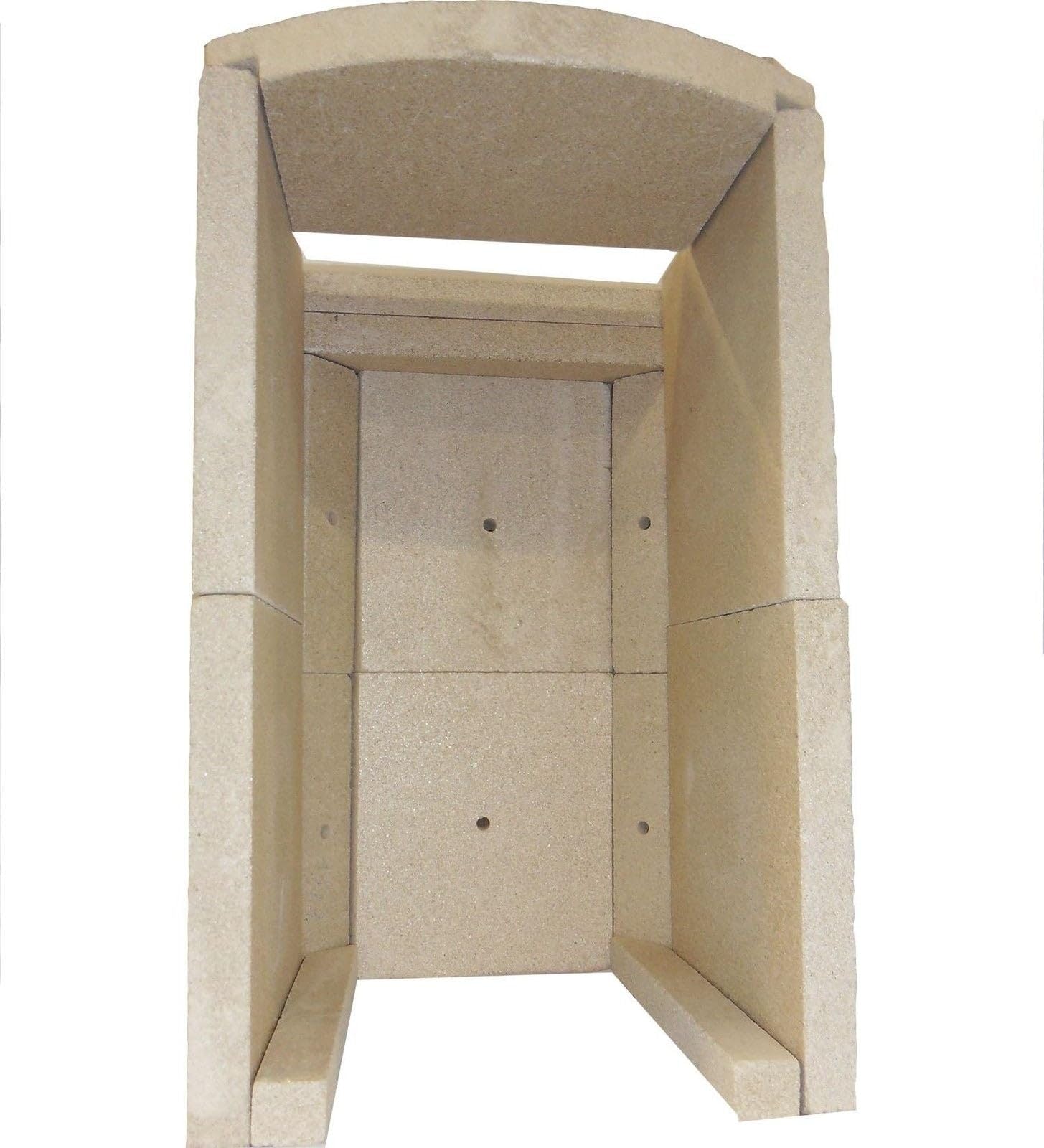 3x25 mm Vermiculite Piastra Brandschutzplatten 400x300x25mm Argilla Refrattaria Ricambio
