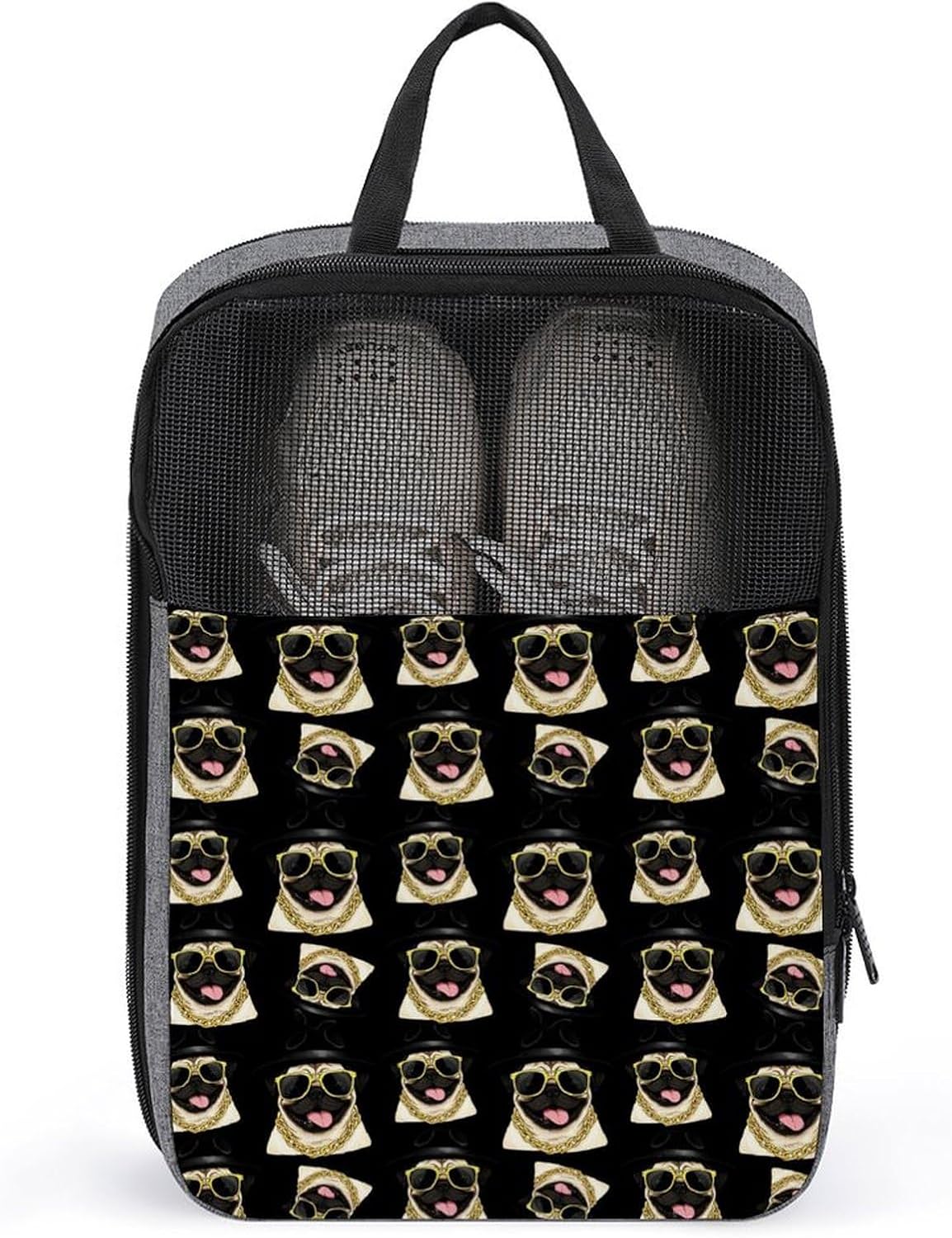 Fashion Its Pug Life Shoe Bags for Adult