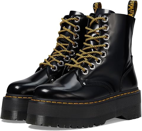 Женские ботинки Dr. Martens Jadon Max, цвет: Чёрный