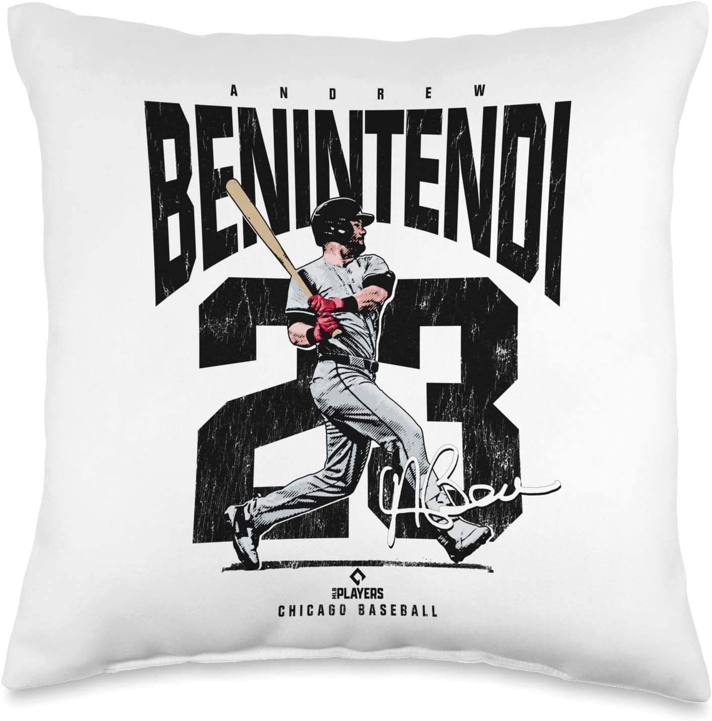 Andrew Benintendi | Chicago Baseball Players | MLBABE3901 Throw Pillow