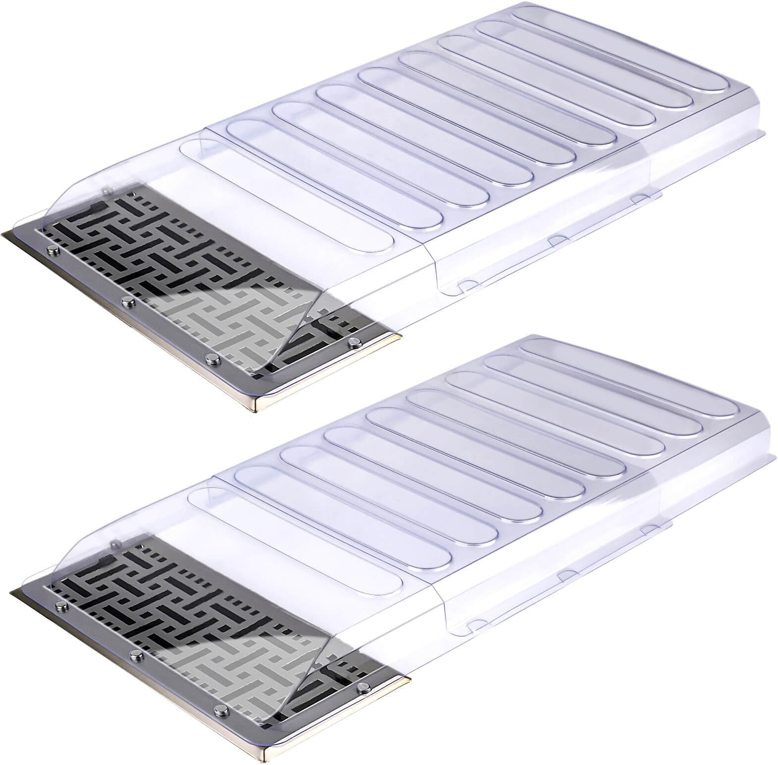 2Pack Air Vent Extender for Under Furniture, Floor Vent