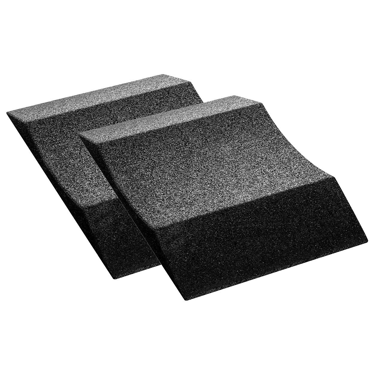 PROFIMAT® 2X Reifenschoner XXL 17-22 Zoll/bis 385er Breite | 60x40x6,5 cm – Reifenwiege aus Gummigranulat