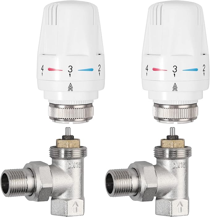 Valvole Radiatore Termostatico Reina Modal TRV 15 Mm E Design - Foto 5