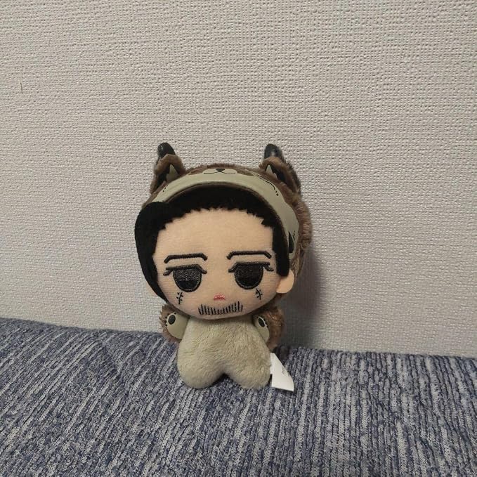 Golden Kamuy Chibi Plush Set - 5 Stuffed Animals, 11cm Each, Cute Anime Collectibles - View #7