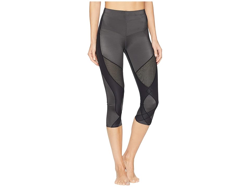 

CW-X Ventilatortm 3/4 Tight (Charcoal/Black Stitch) Women's Workout