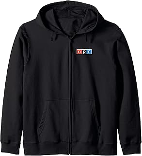 NPR Jersey 70 Zip Hoodie ,Blue ,Small