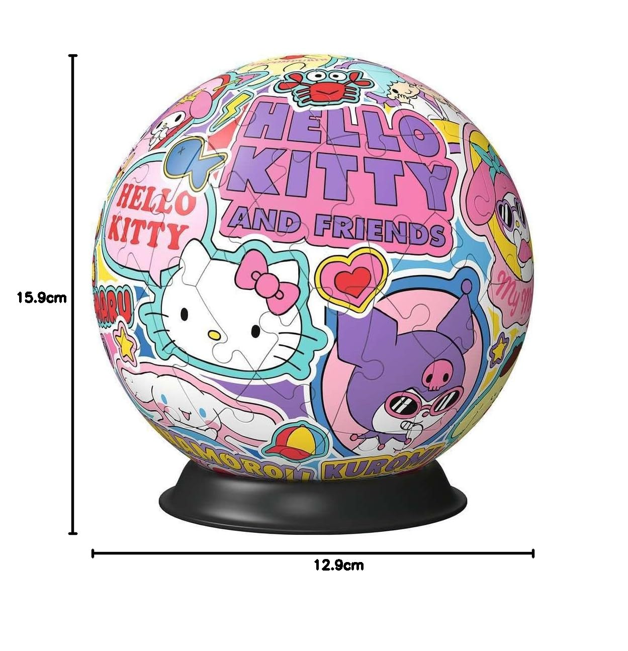 Ravensburger Puzzle 3D Kula Hello Kitty