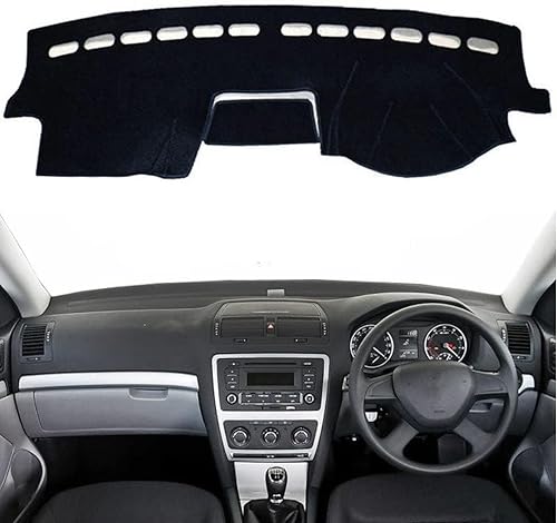 Miniatura 2 de DHAEY Cubierta de salpicadero para Skoda para Octavia A5 2006-2008 09-2011 2012 cubierta de salpicadero Mat Parasol protector antideslizante