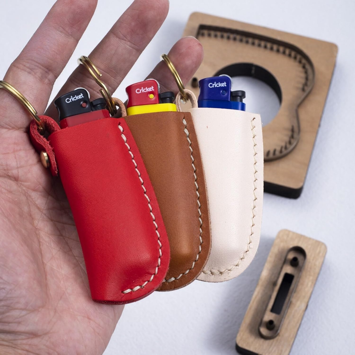 Lighter Cover Cutting Molds, Classical Shape Cutters Leather for DIY Craft Handmade Punching Adults