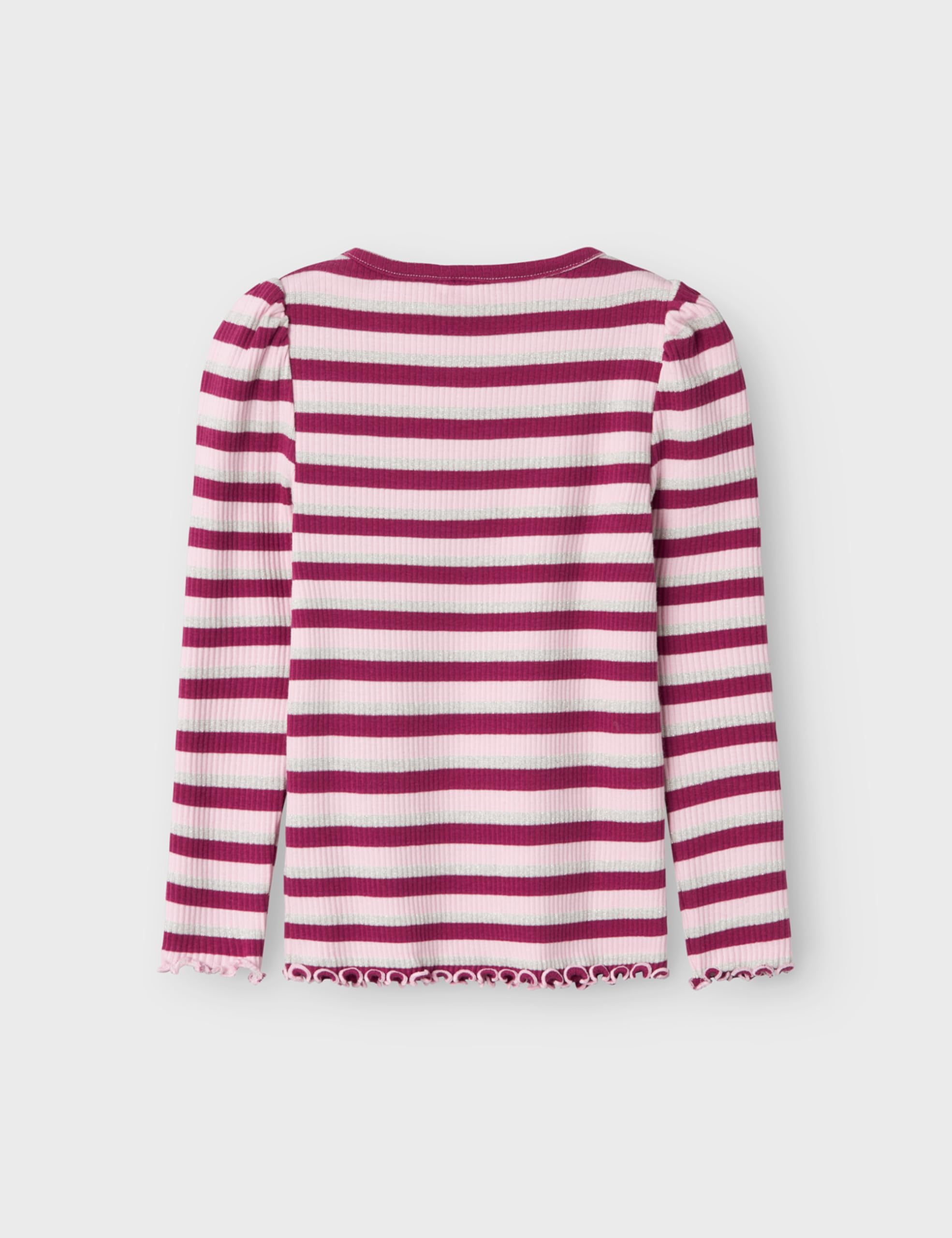 NAME IT Dziewczęca Nmfbalisa Ls Xsl Set Pb, Boysenberry, 116