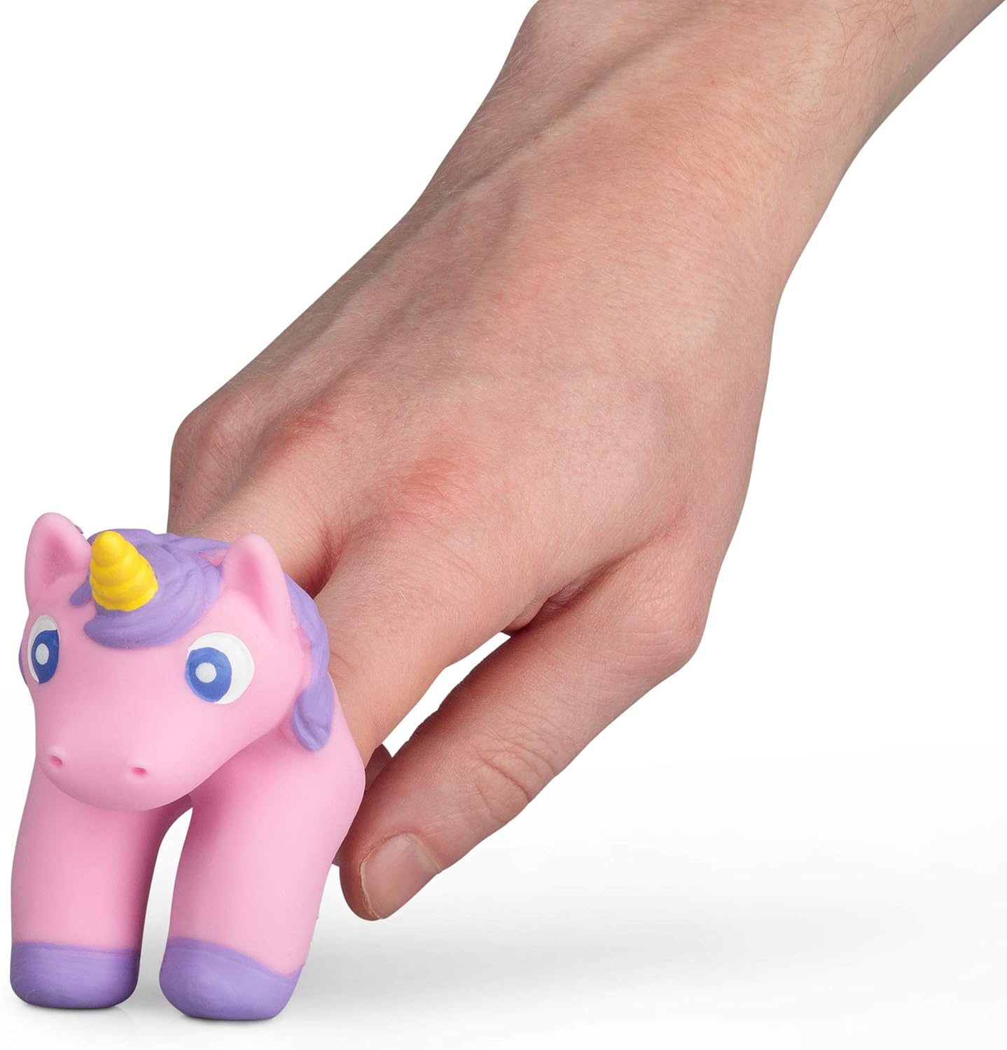 Tobar Finger Toy Walking Unicorn Puppet – 1 Design Sent at Random Assorted Designs and Colours 38243
