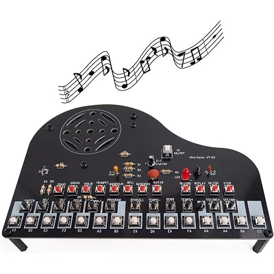 DIY Piano Soldering Project Kit Electronics Solder Practice Kit, Great STEM Project and Gift, Multi-Function