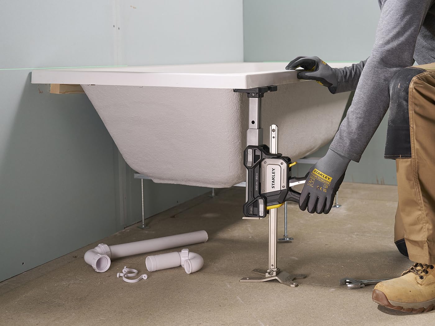 STANLEY TradeLift Plus FMHT83554-1 wielofunkcyjne narzędzie do podnoszenia, poziomowania, trzymania i rozprowadzania