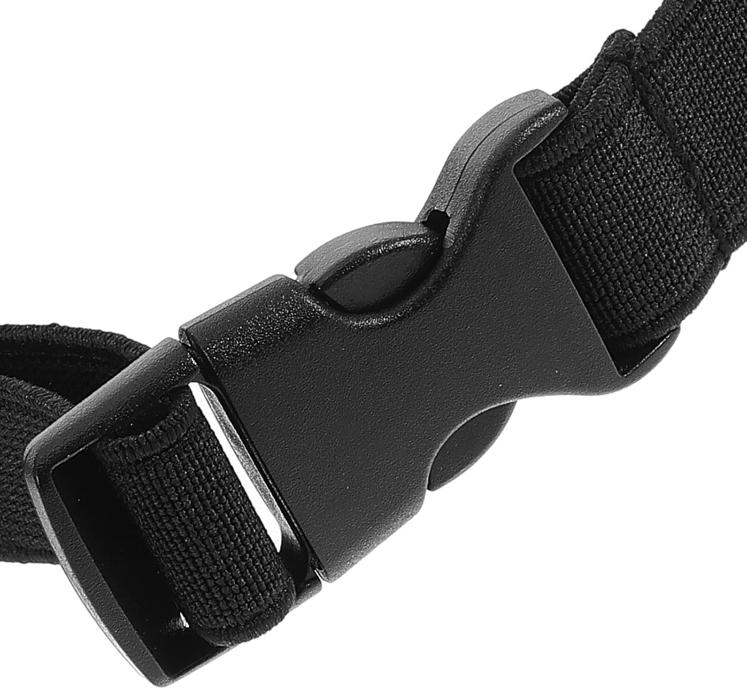 4pcs Adjustable Plastic Buckle Luggage Strap Belts Elastic Quick Release Suitcase Fixing Straps 2.5x50cm Travel Connector for Backpacks and Outdoor Use