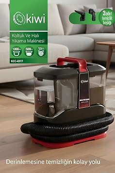 K w  Kcc-4317 Koltuk Ve Hal  Y kama Makinesi Siyah