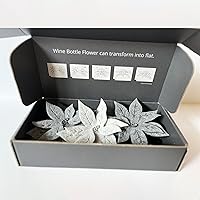 Vista 9 de Decorative for Wine or Champagne Gifts, Creative Centerpiece for Dinner Parties, Weddings, or Other Special Occasions (2 Pieces Flat Packing)