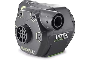 Intex Rechargeable Electric Pump 120V Rapidly Inflates or Deflates