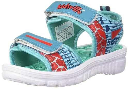 Kidsville boys Kidsville Blue Sandal for Boys Slipper