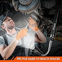 Vista 6 de Regalos para hombres, herramienta de recogida magnética LED, rellenos de calcetín para adultos, regalos de cumpleaños para hombres, linterna