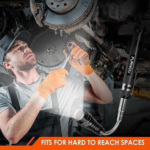 Miniatura 6 de Regalos para hombres, herramienta magnética LED, rellenos de calcetines para adultos, regalos de cumpleaños para hombres, linterna magnética