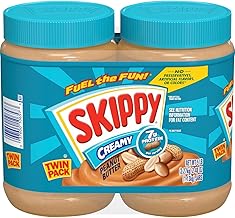SKIPPY Creamy Peanut Butter 4.9 oz (1360 g) (Set of 2)