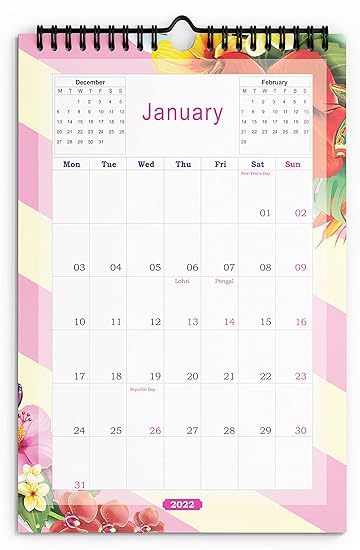 Calendar 2022 On Amazon