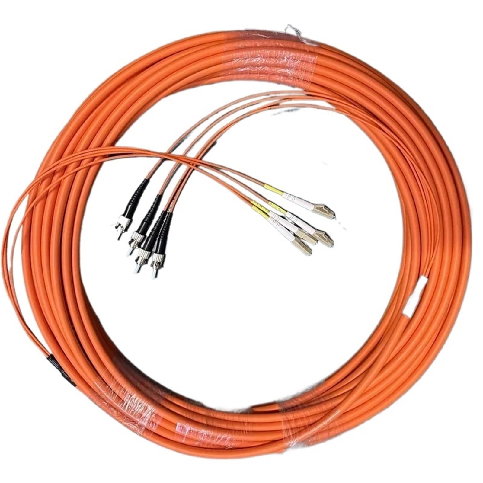 Câble de raccordement à fibre optique 4 conducteurs 5 m, 10 m, 20 m, 30 m OM1, 62,5/125um LC-LC SC FC ST, câble de raccordement multimode (20 m FC-FC)