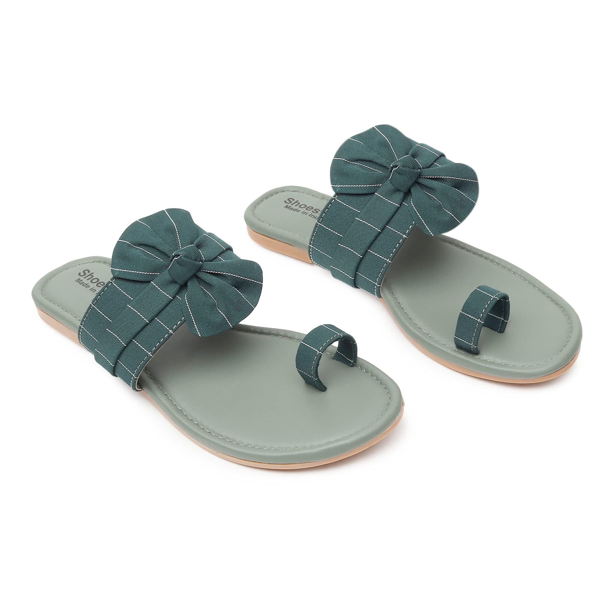 Shoestail Latest Trends Fashion slippers Flip Flop for girls and women (Green, numeric_6) (B099S9BY18) Amazon Price History, Amazon Price Tracker